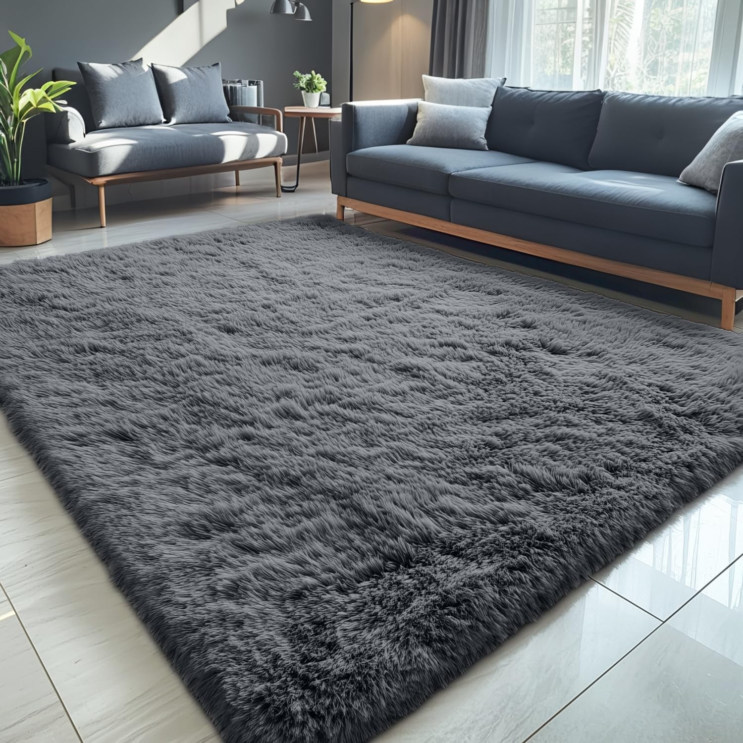 Best OLANLY 5×7 Machine Washable Large Area Rugs for Living Room, Bedroom, Soft