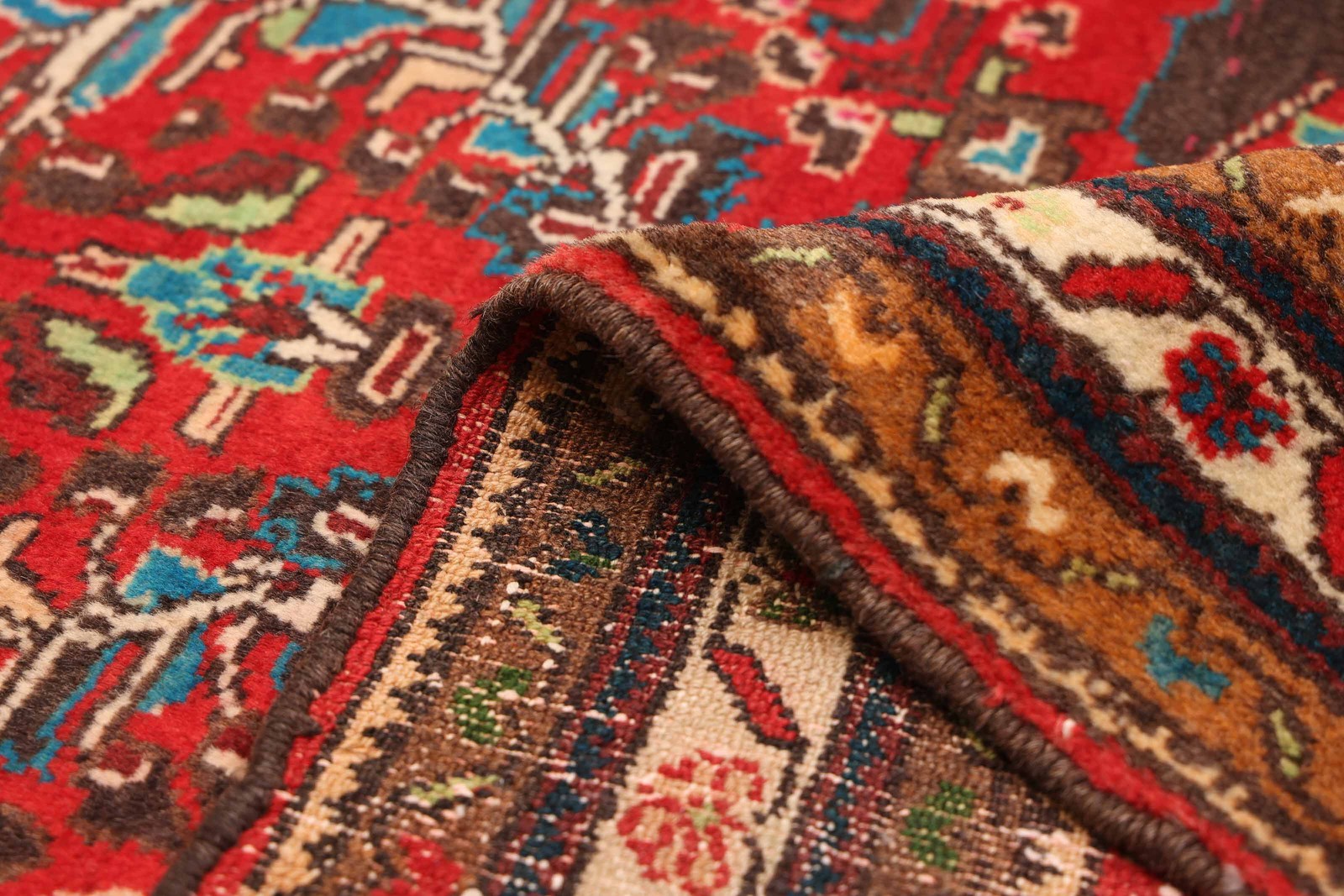 Traditional Vintage Hand-Knotted Area Rug 3’3″ x 5’0″ Oriental Wool Carpet