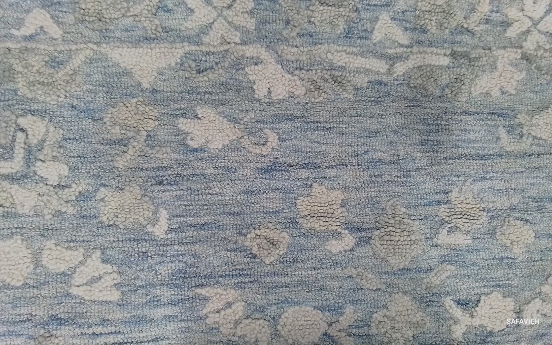 BLUE / GREY 6′-0″ x 6′-0″ Back Stain Rug, Reduced Price 1172806351 MRQ504M-6SQ