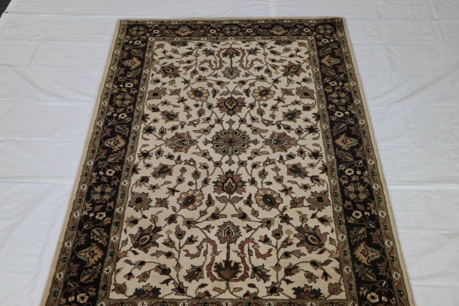 5’0″ x 8’0″ ft. Hand Tufted Rug, Oriental Rug, Area Rug, Wool Rug