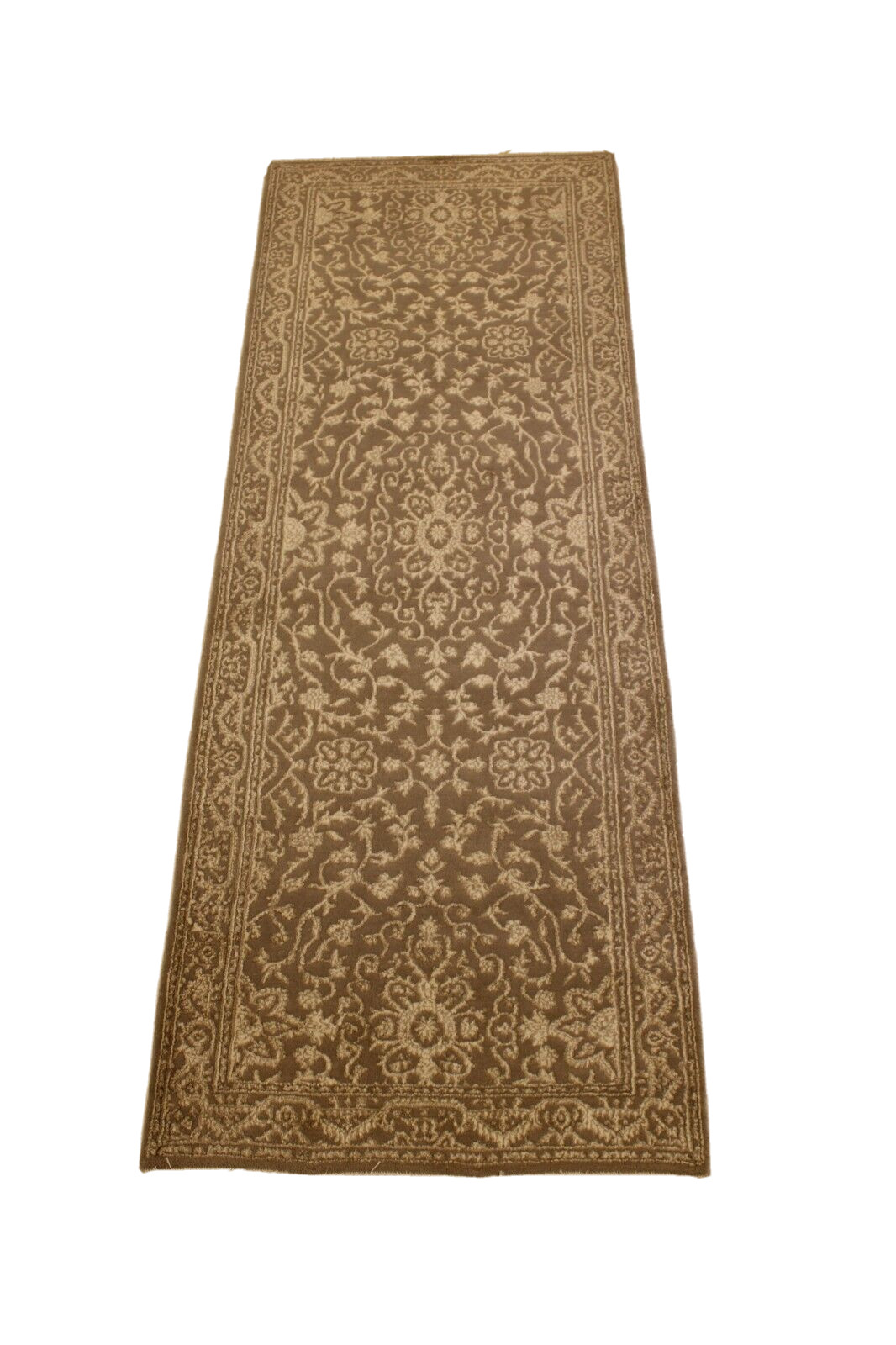 2’9″ x 7’10” ft. Silk Flower Vegetable Dye Hand Knotted Oriental Indian Runner