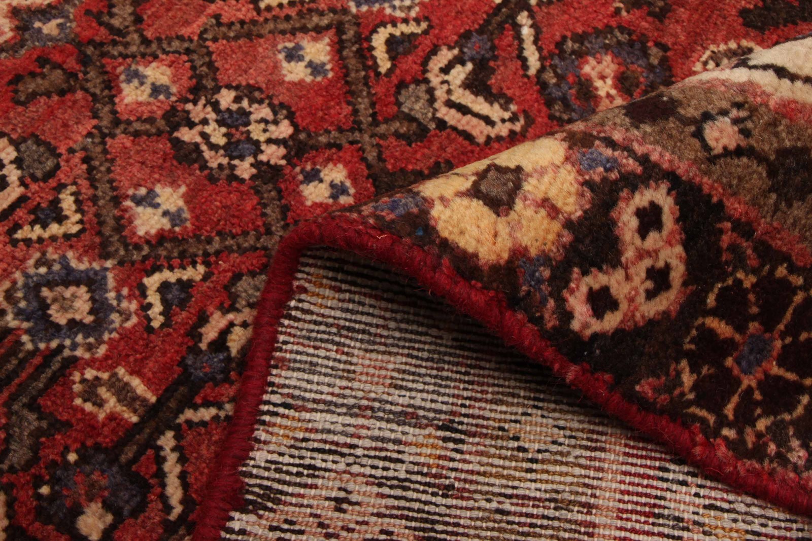 2’9″ x 6’11” Vintage Hand-knotted Runner Rug Traditional Oriental Wool Carpet