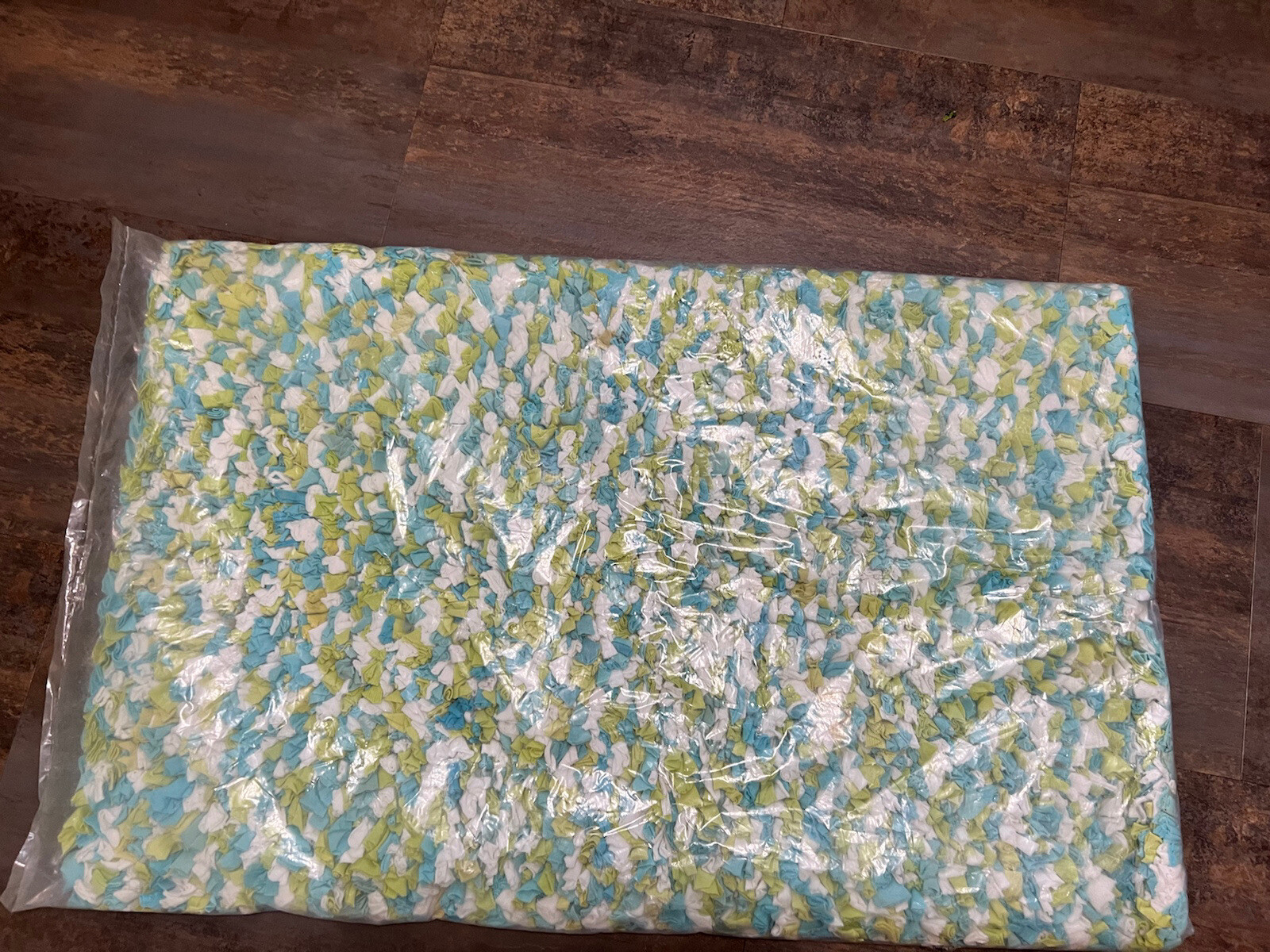 CRATE & BARREL Jersey Shag Rug 22” X 36”-WATER NIP