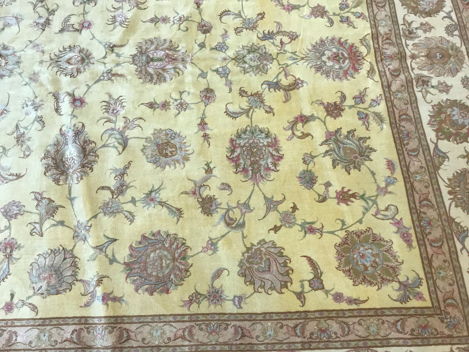 8’3″ x 11’6″ New Turkish Oriental Rug – 500 KPSI – Wool & Silk – Hand Made
