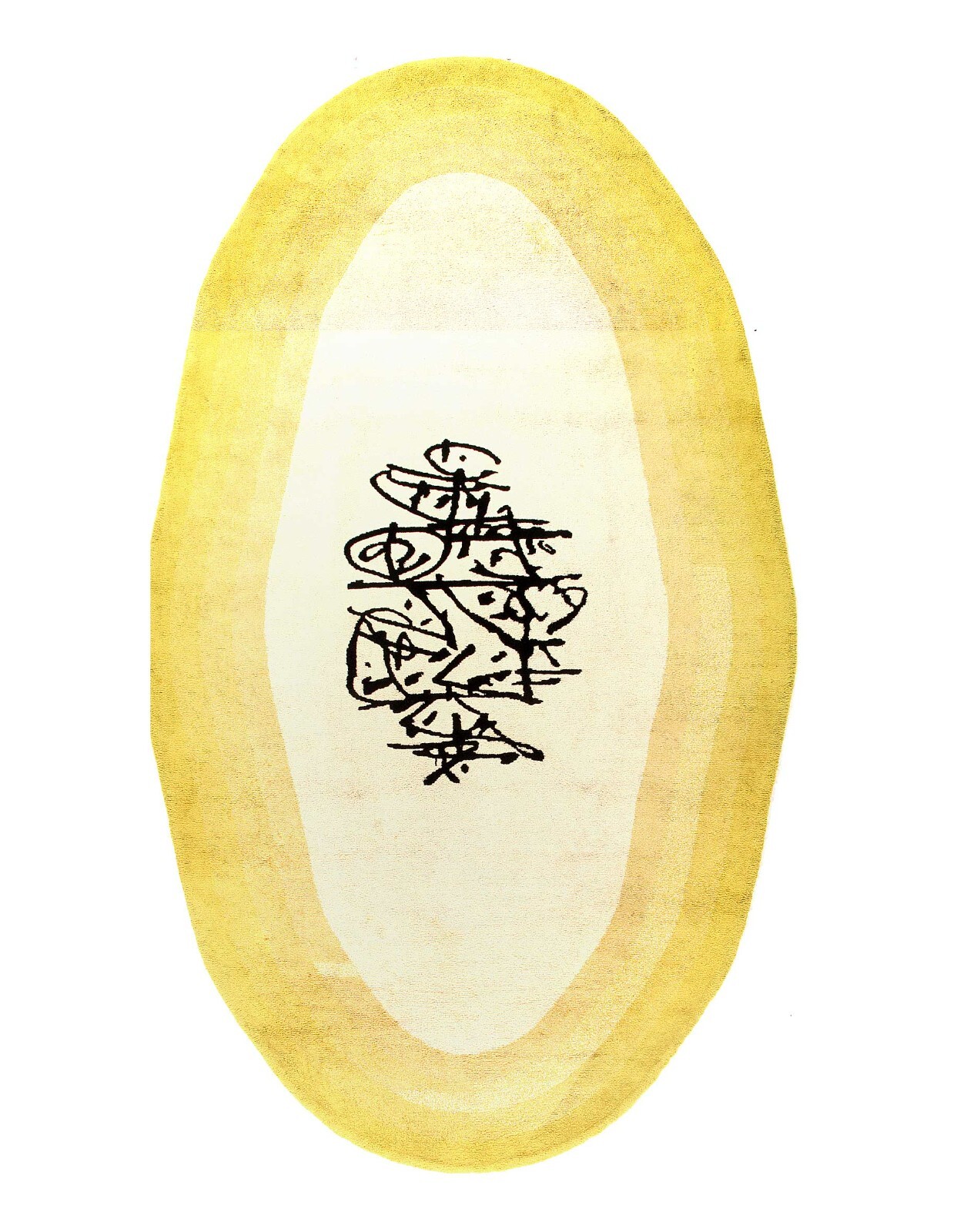 Ivory Fine Hand Knotted Tabatian Modern 10’3” X 17’7”