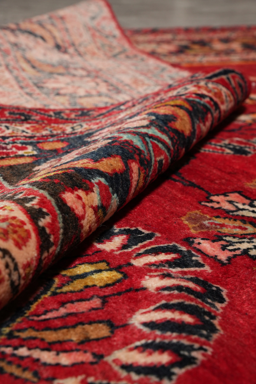 7 x 10 OLD Perrsian Lilihan Rug #F-3048