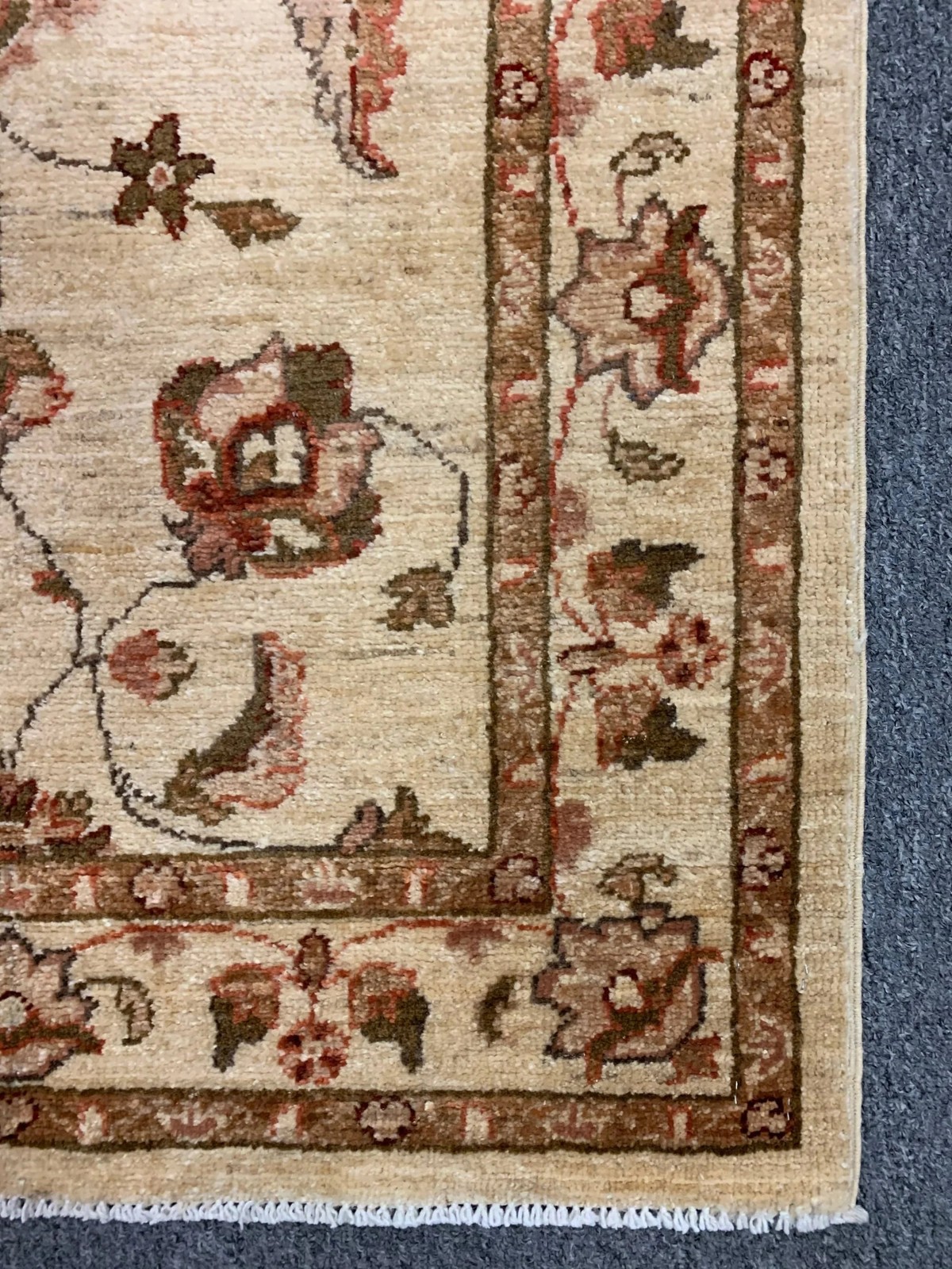 Oushak Ziegler 2′ 7″X10′ Handmade Wool Runner Rug # 8793