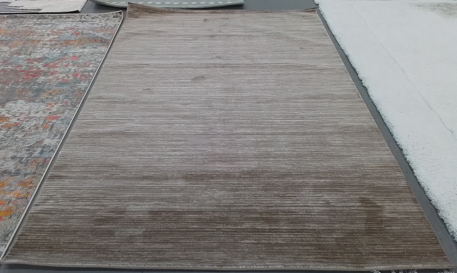 LIGHT BROWN 6′-0″ x 9′-0″ Stained Rug, Reduced Price 1172784633 VSN606C-6