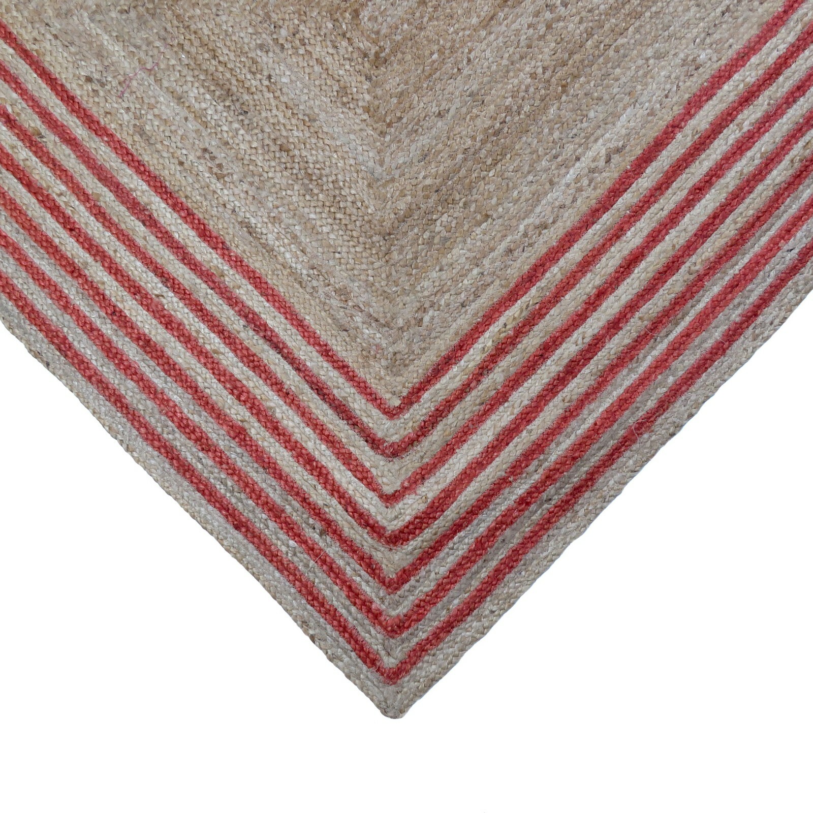 Oussum Modern Area Rug Jute Carpet Rectangle Weave Bedroom Hallway Floor Rugs