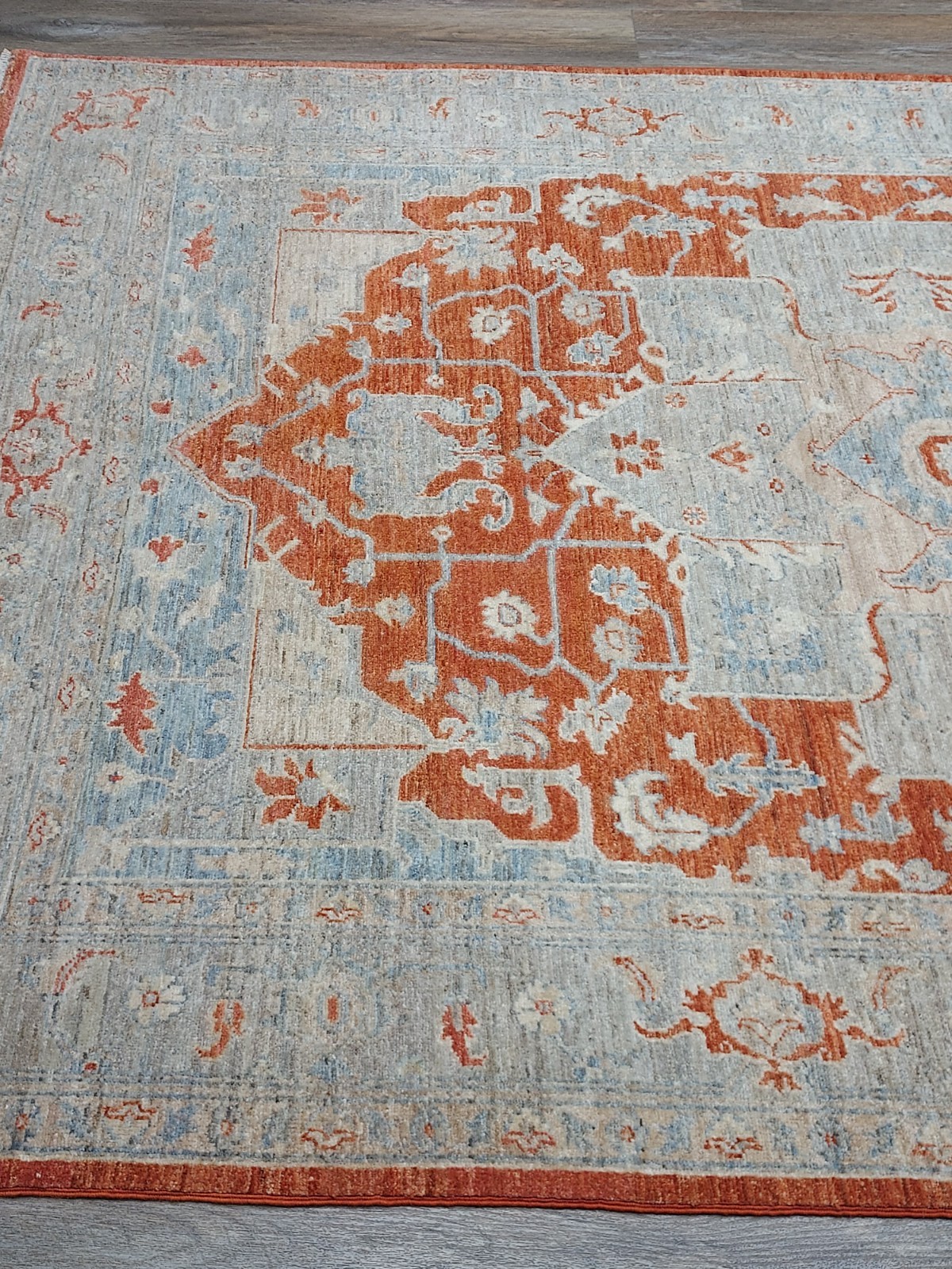 Anatolian Turkish RugGeometric Kazak HandMade Anatolian Turkish Tribal Rug,6x9Ft