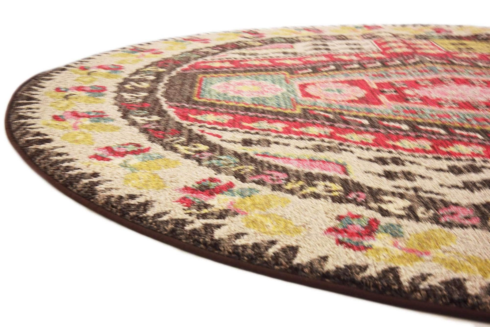 Unique Loom Sedona Collection Southwestern Geometric Border Over-Dyed Modern