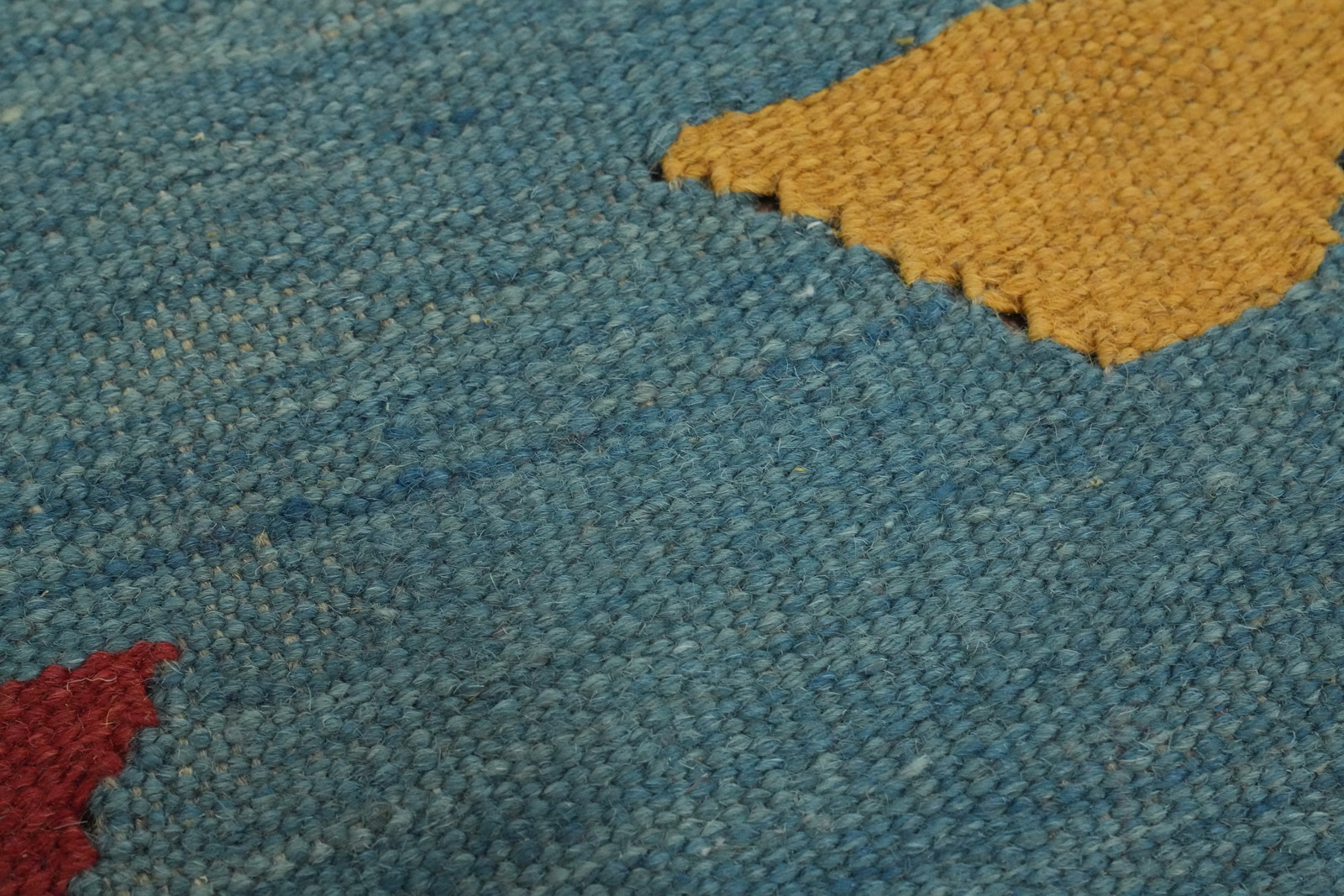 Flatweave Reversible Tribal Kilim Kelim Rugs Handwoven Wool 8×8 ft Square