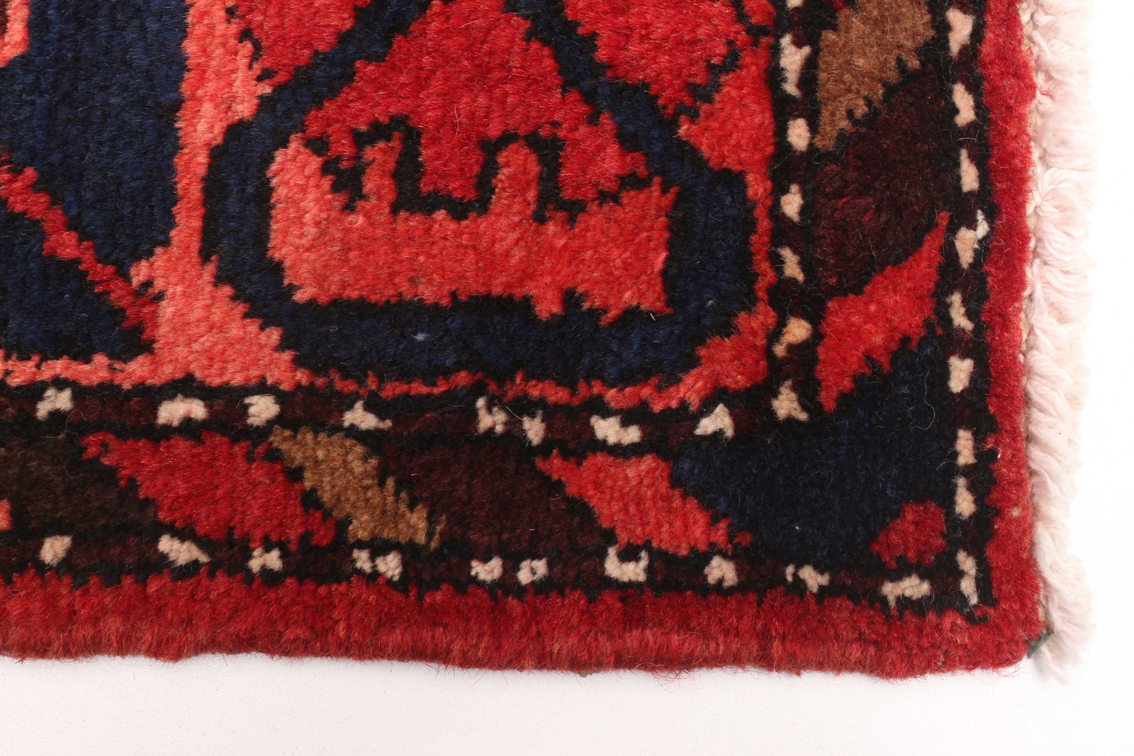 Vintage Traditional Hand-Knotted Area Rug 4’4″ x 6’9″ Oriental Wool Carpet