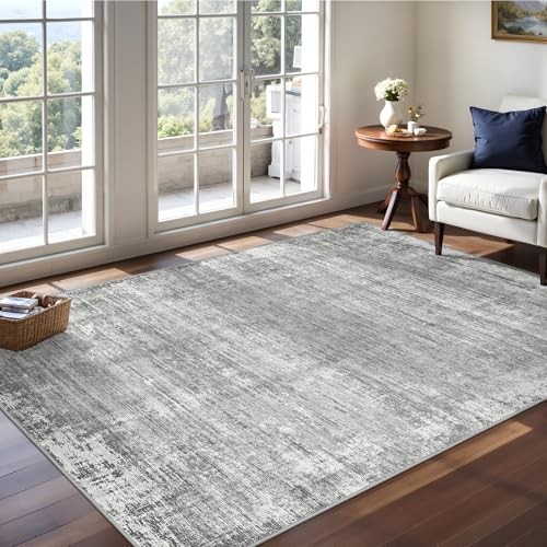 3×5 Area Rugs, Modern Washable Rug, Non-Slip Rugs for Living Room, Stain