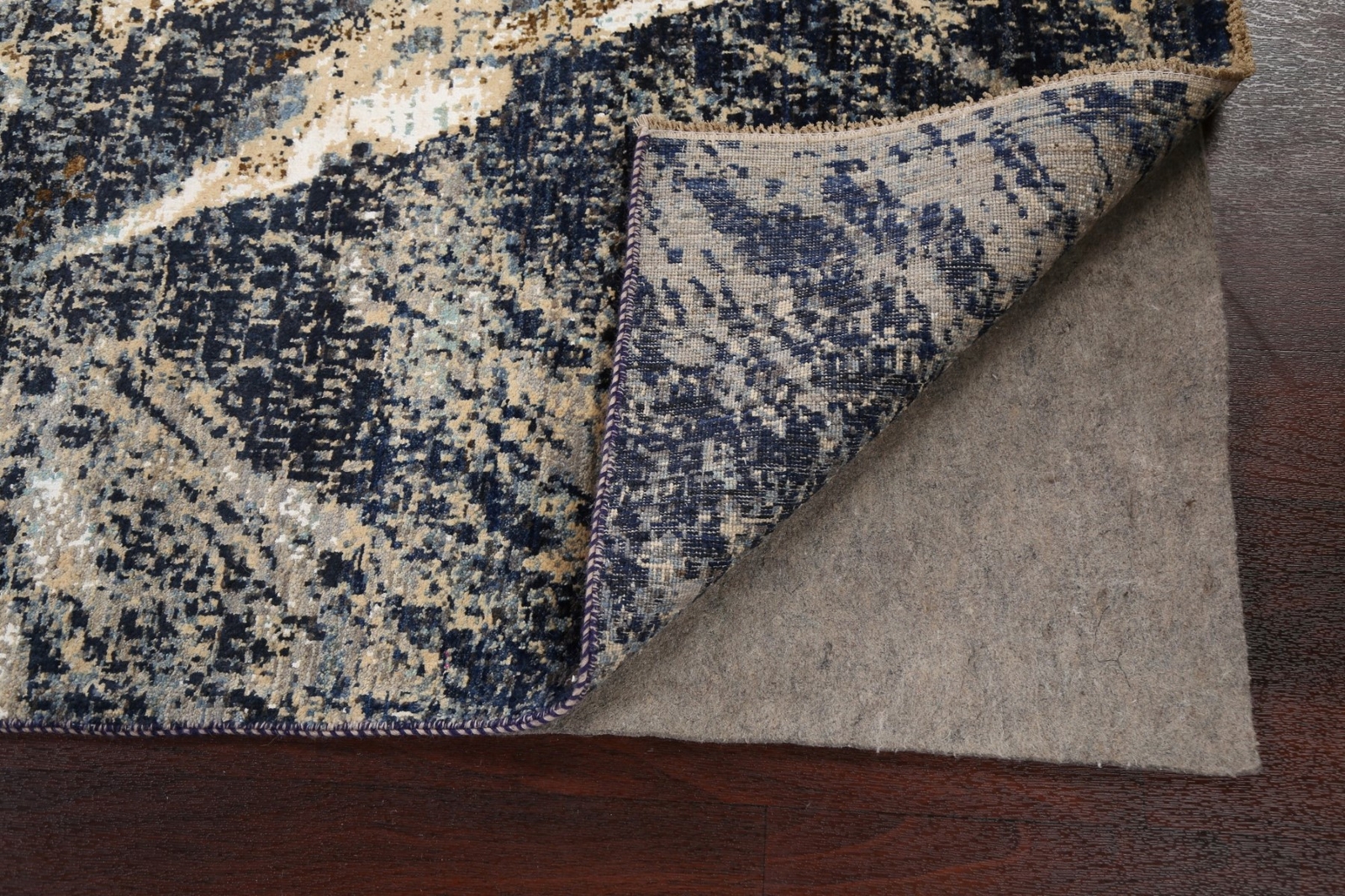 Wool/ Silk Vibrant Hand-knotted Living Room Rug 6×9 ft Modern Style