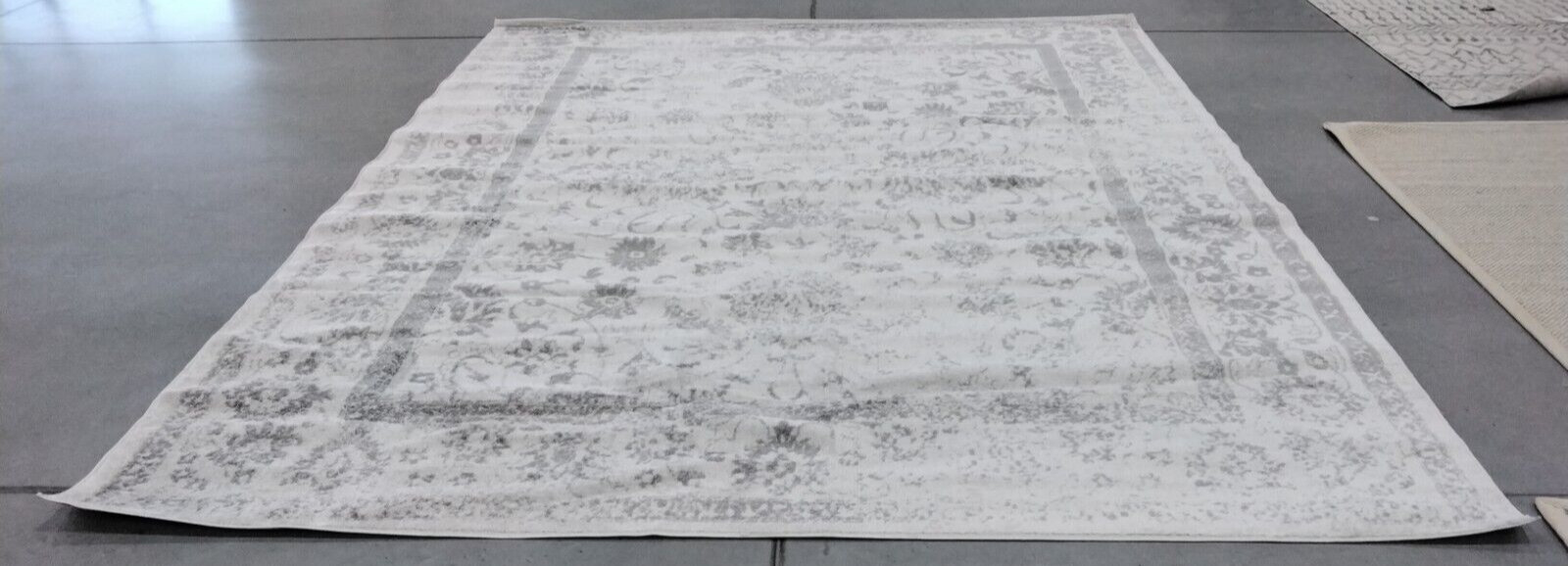 IVORY / SILVER 10′ X 14′ Cut on Rug, Reduced Price 1172738534 ADR109C-10