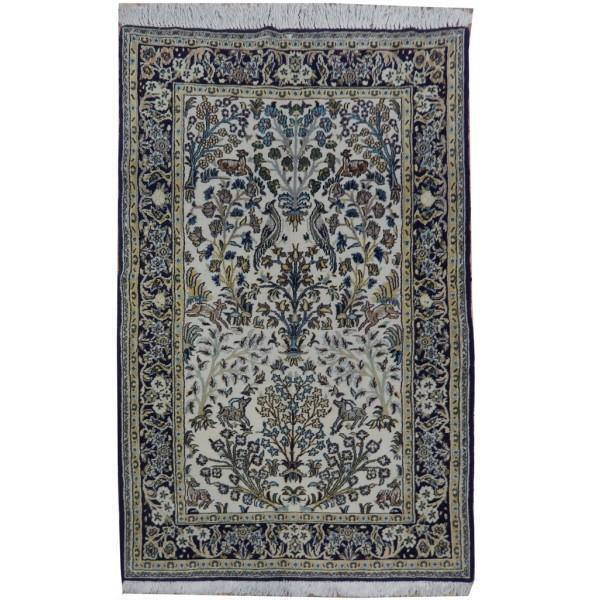 4′ x 5′ Perrsian Quum Rug Love Bird Tree Of Life # PIX-21671