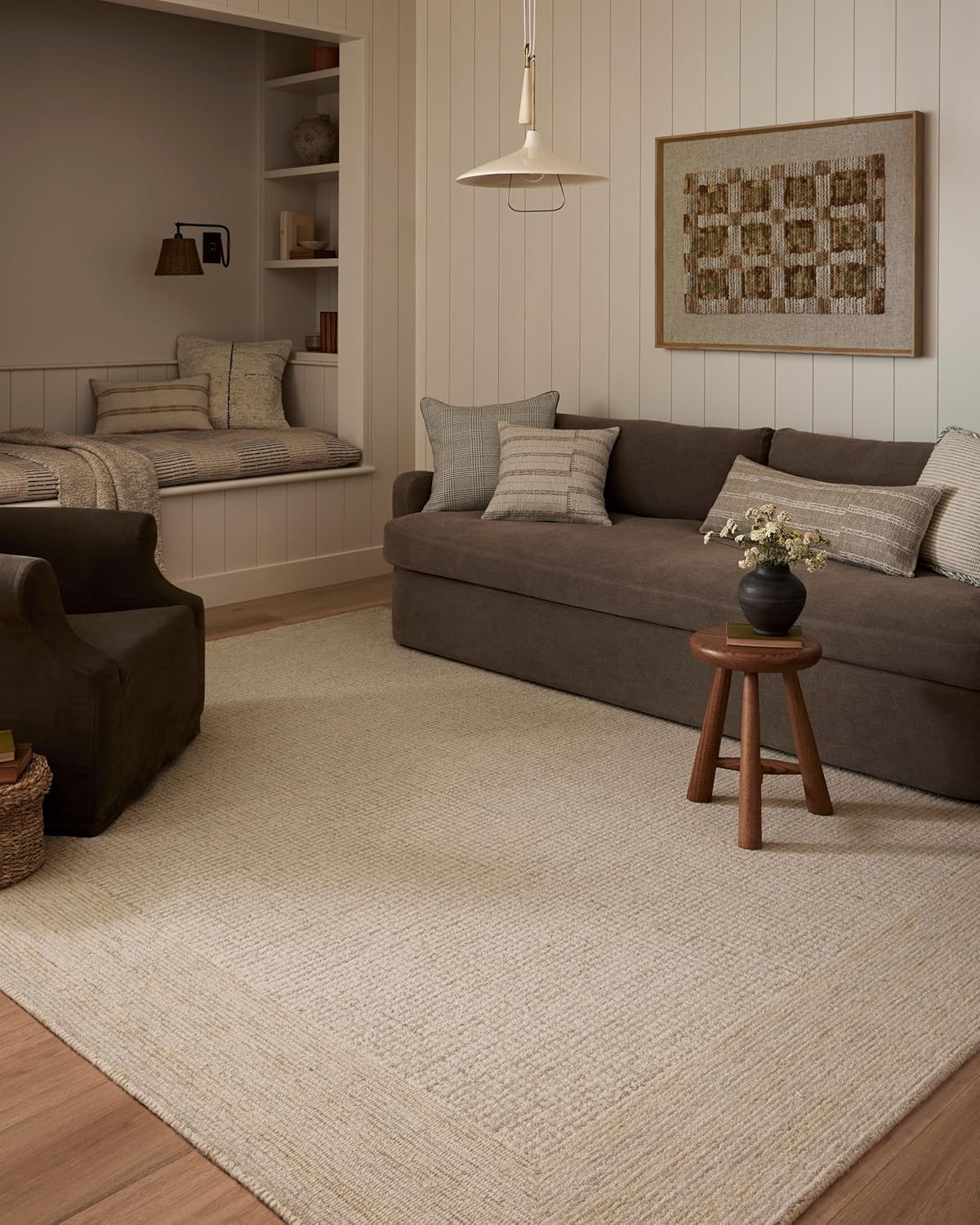 Loloi Windsor Collection WIN-01 Ivory/Wheat 8’6″ x 11’6″ Area Rug