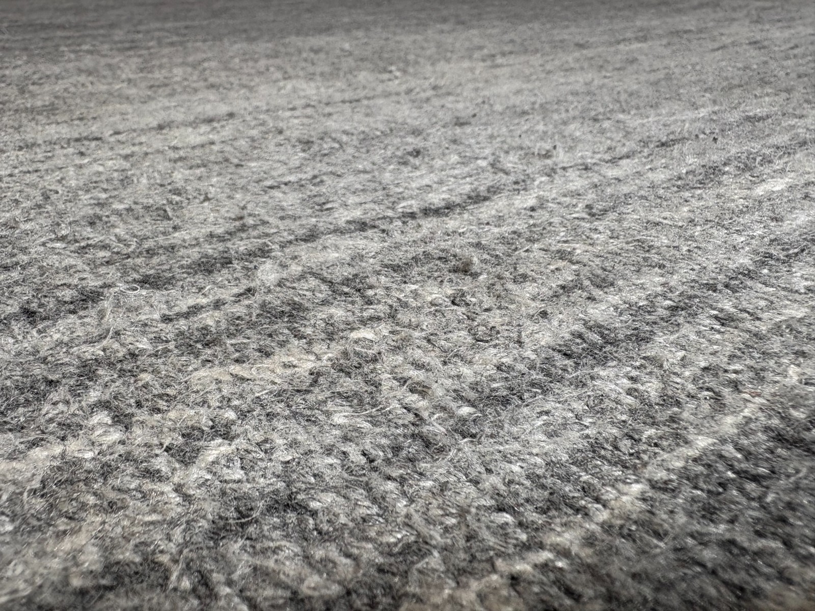 RH (Restoration Hardware) Natim Performance Rug – 12′ × 15′ – Marled Gray
