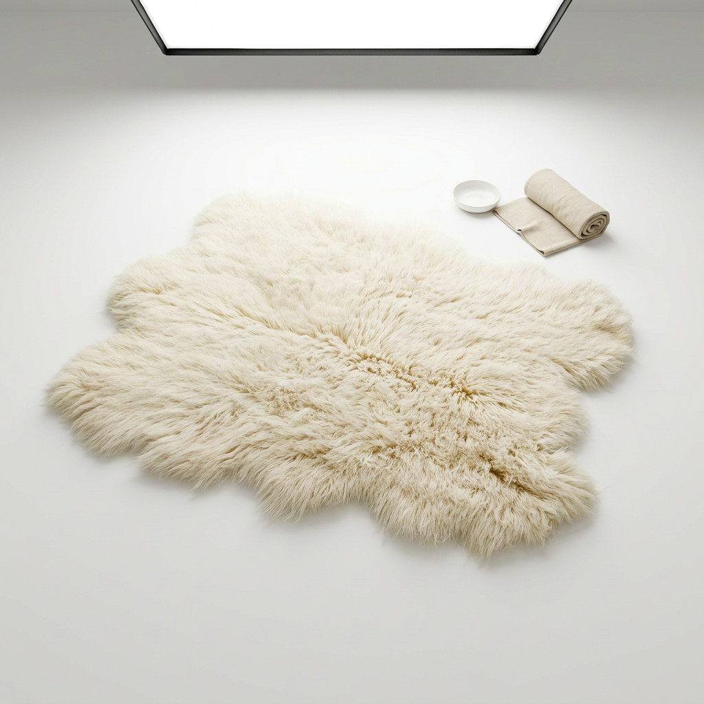 SUPER THICK SHEEPSKIN FLOKATI RUGS | ALL SIZES | LONG 3.5″ PILE | SHAG AREA RUGS
