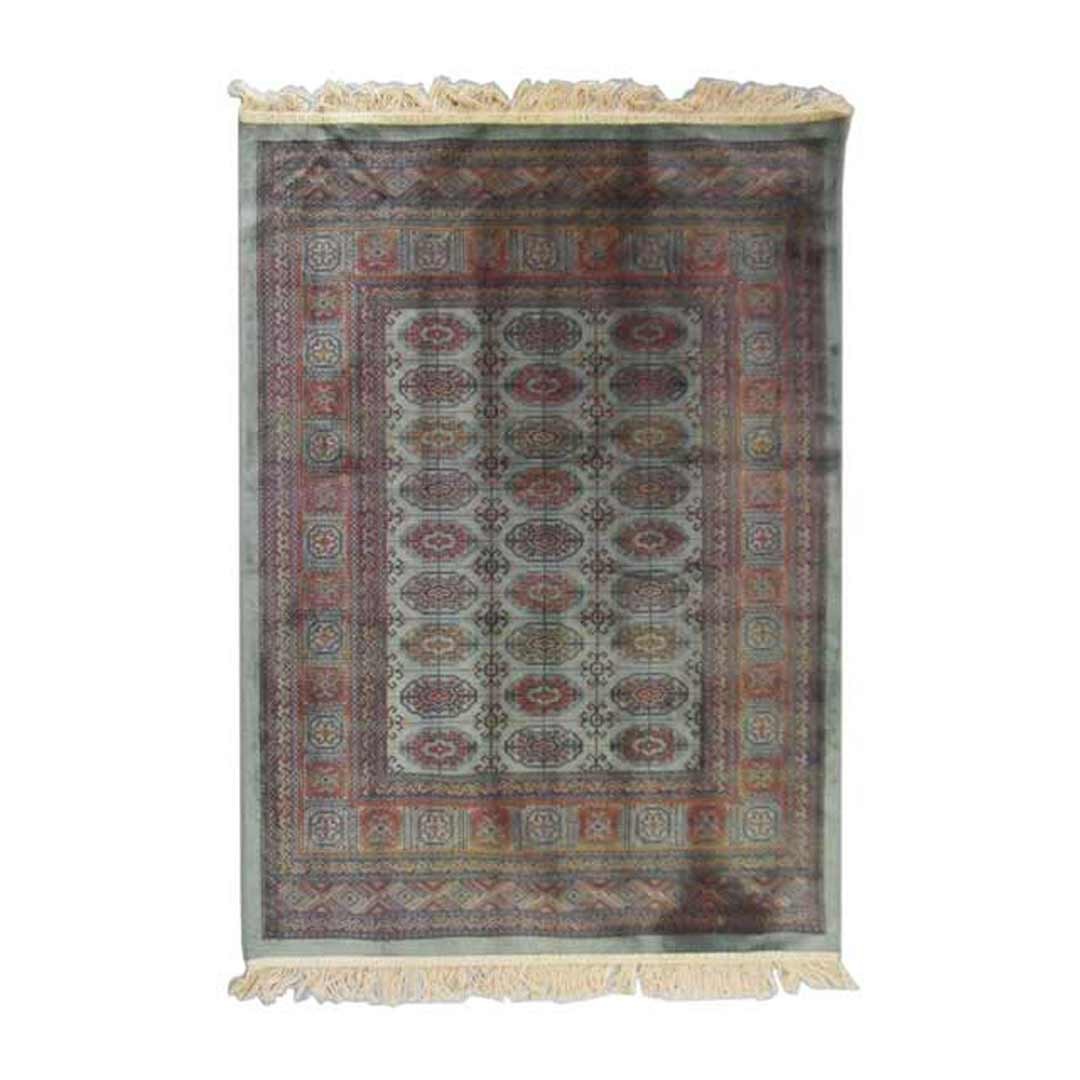 Hallway Runner Carpet Rug 100cm x 137cm Viscose Chiraz 8438-16 Persian Thin New