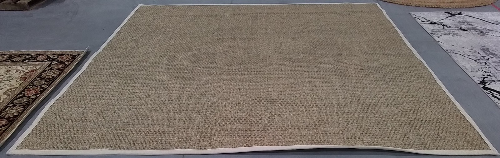 NATURAL / IVORY 11′-0″ x 11′-0″ Flaw in Rug Reduced Price 3172810310 NF114J-11SQ