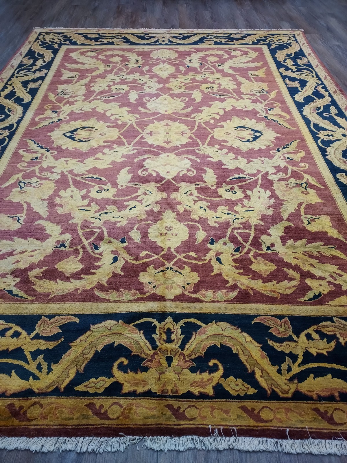 Turkish Bohemian Rug,Turkish Rug,Royal Design Hand Made Bohemian Rug, 9×12 Ft