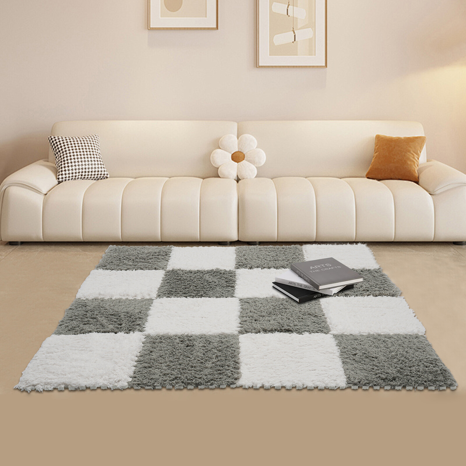Fluffy Rugs, Carpet for Children Kids Room Home Parlor Bedroom, Fluffy Floor Mat