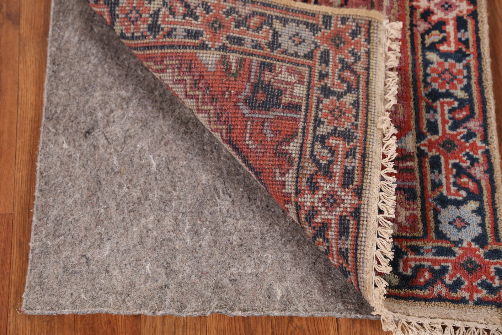 Geometric Heriz Serapi Indian Accent Rug 2×3 ft Hand-knotted Wool Carpet