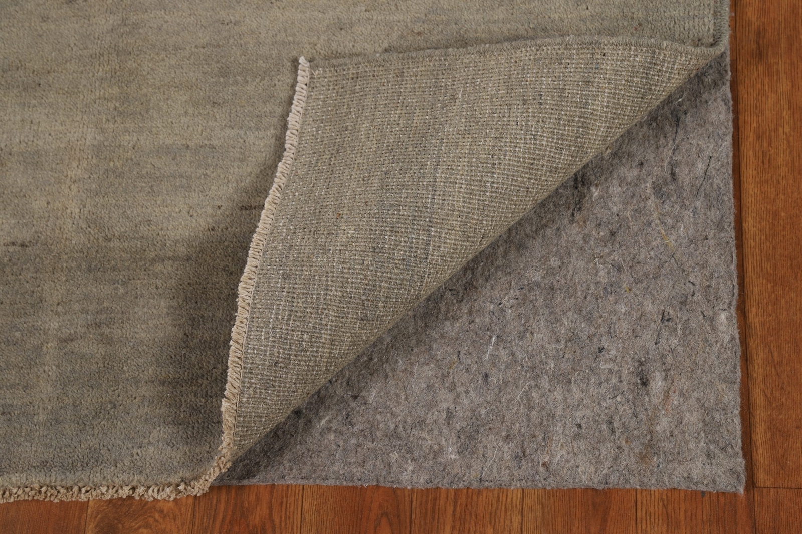 Versatile Gabbeh Solid Design Beige Wool Modern Foyer Rug Ideal for Any Room 3×5