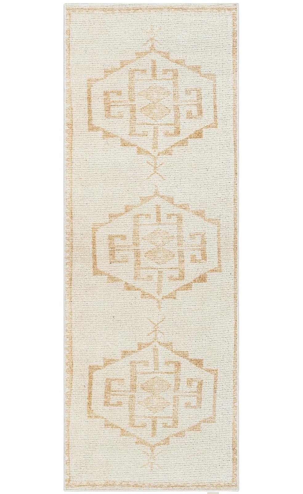Livabliss × Becki Owens Solana Medallion Runner Area Rug, 2’7″ x 7’3” Beige