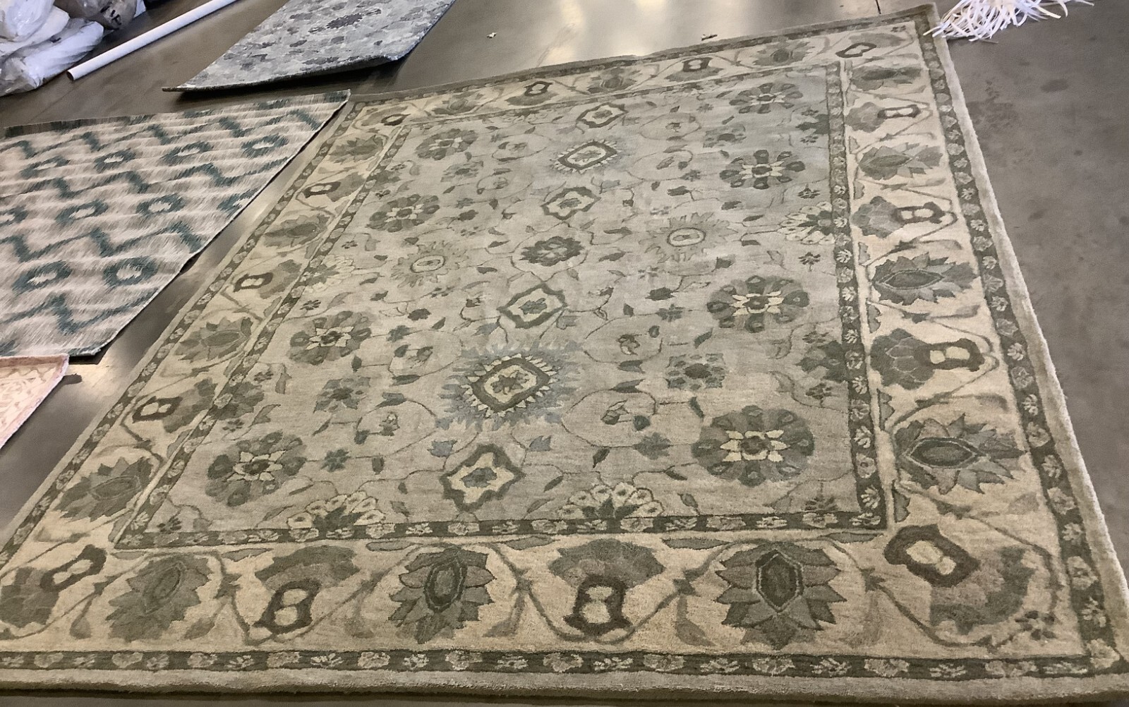 BEIGE / BEIGE 8′-0″ x 10′-0″ Flaw in Rug, Reduced Price 1172673475 AN586G-8