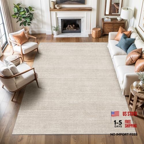 Valenrug Washable Rugs 3×5 – Stain Resistant 3×5 Area Rugs for Living Room,