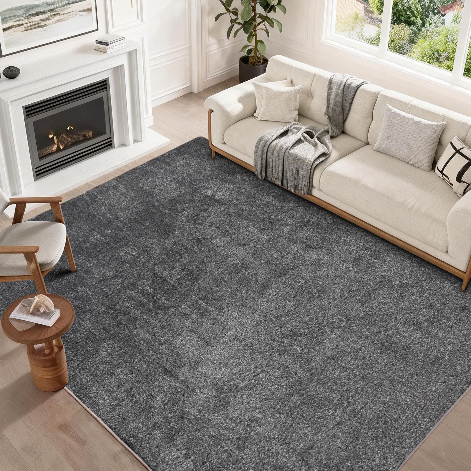 KILCLER Non Slip Area Rugs for Living Room, 2×6 Washable Fluffy Soft Memory F…