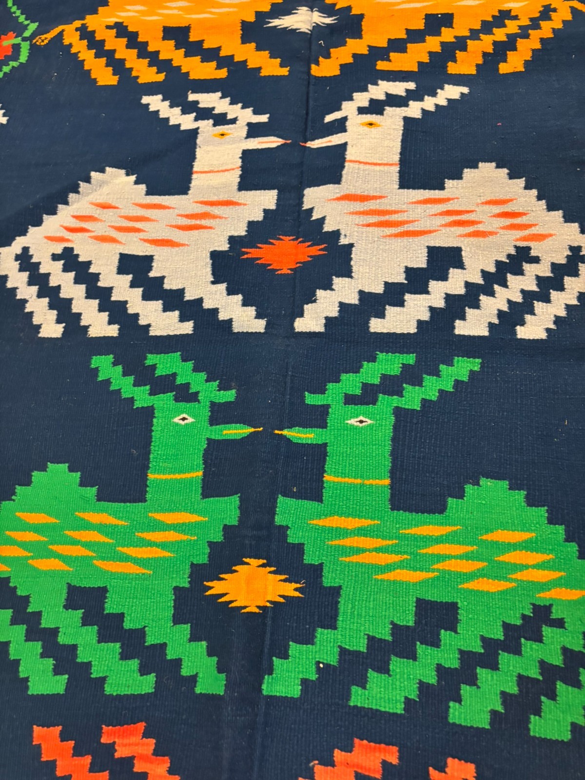 HANDWOVEN Cotton Dhurrie AREA RUG INDIAN Modern Home Decor Living/Bedroom