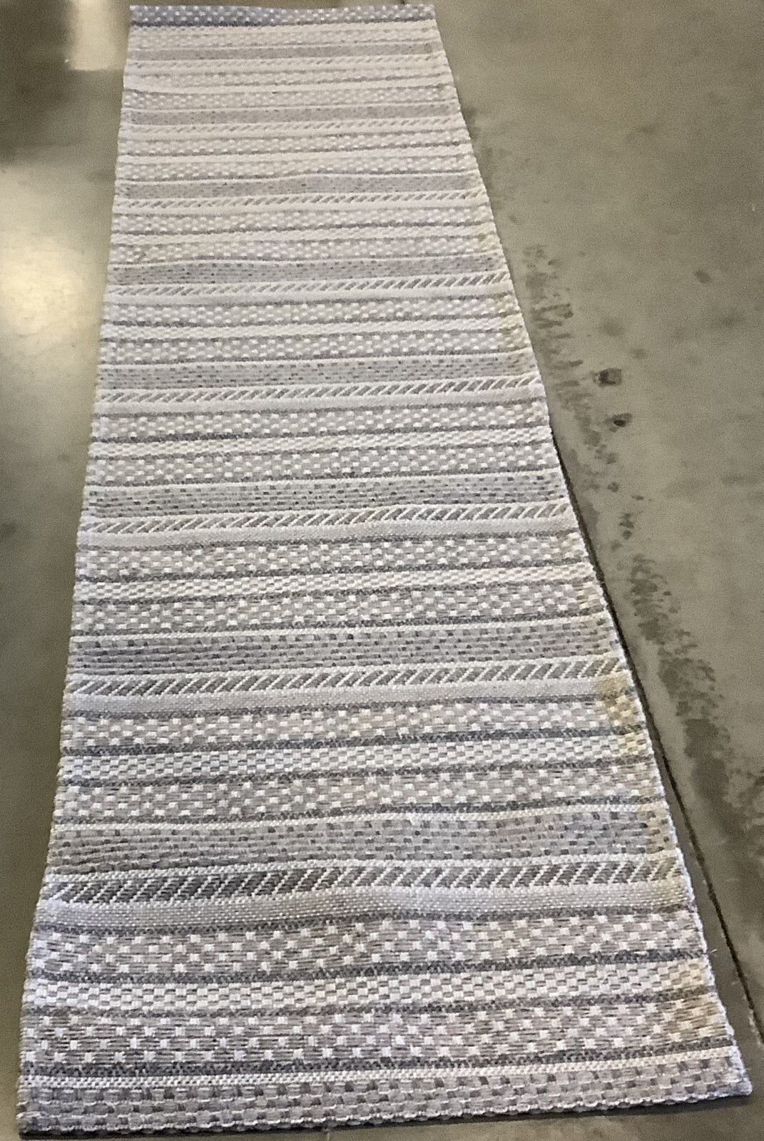 GREY / TAUPE 2′-0″ x 8′-0″ Flaw in Rug, Reduced Price 1172671547 MSR412F-28