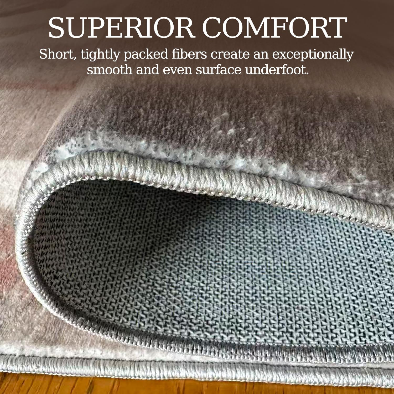 Soft 6X9 Machine Washable Area Rug – Stain Resistant, Non-Slip, Pet Friendly