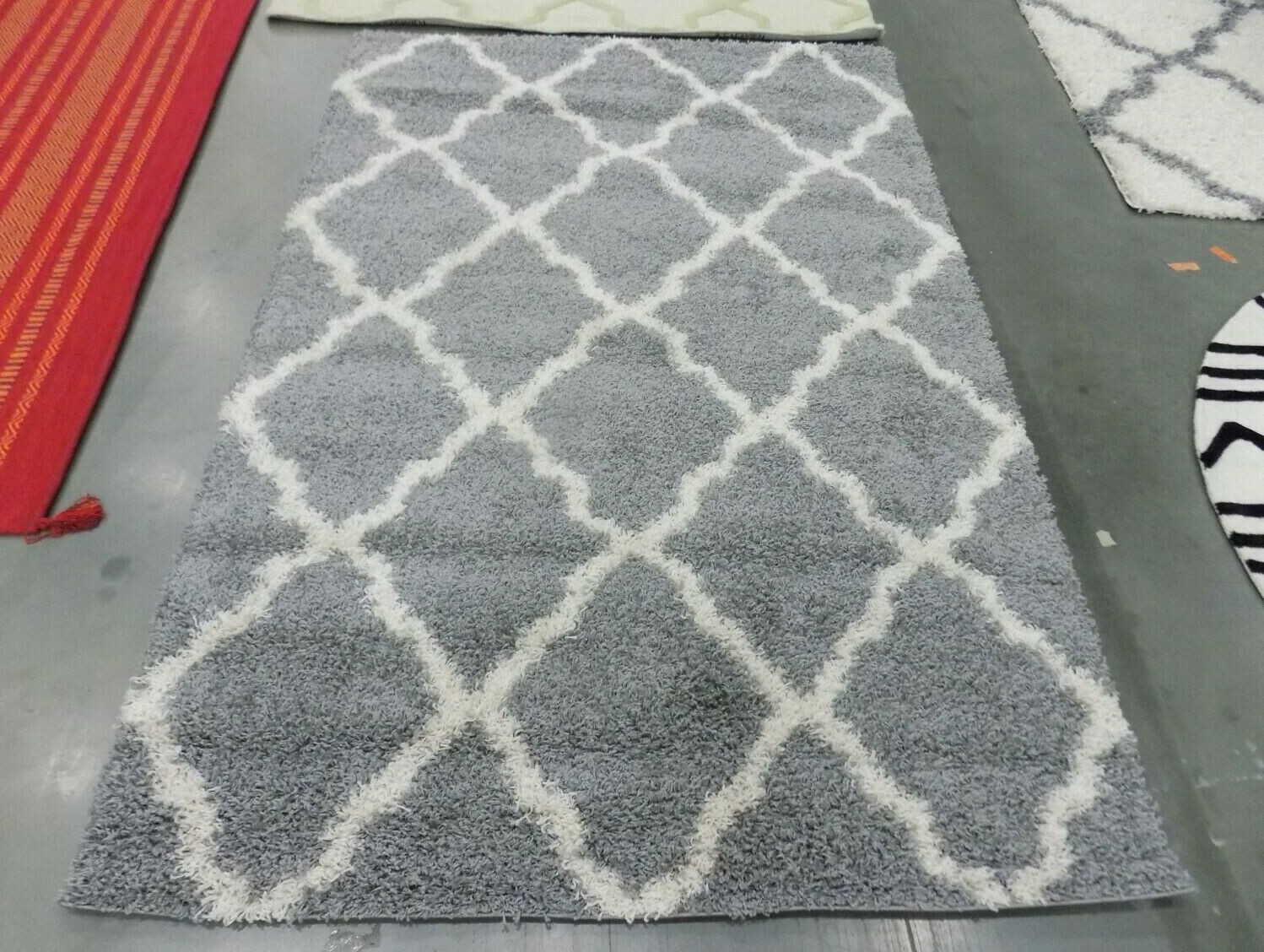 IVORY 5′-1″ X 7′-6″ Loose Threads Rug, Reduced Price 1172594041 SGDS257G-5