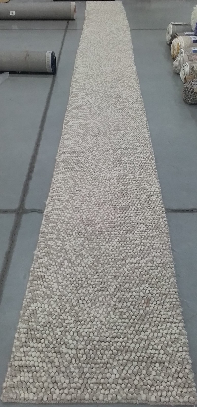 BEIGE 2′-3″ x 22′-0″ Flaw in Rug, Reduced Price 1172786467 NAT620B-222