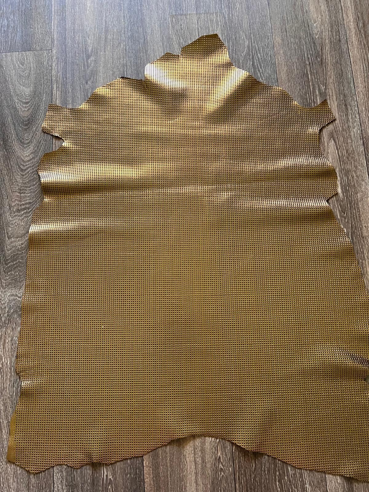 100% LAMBSKIN LEATHER GARMENT PRINTED HIDE SKIN 104126