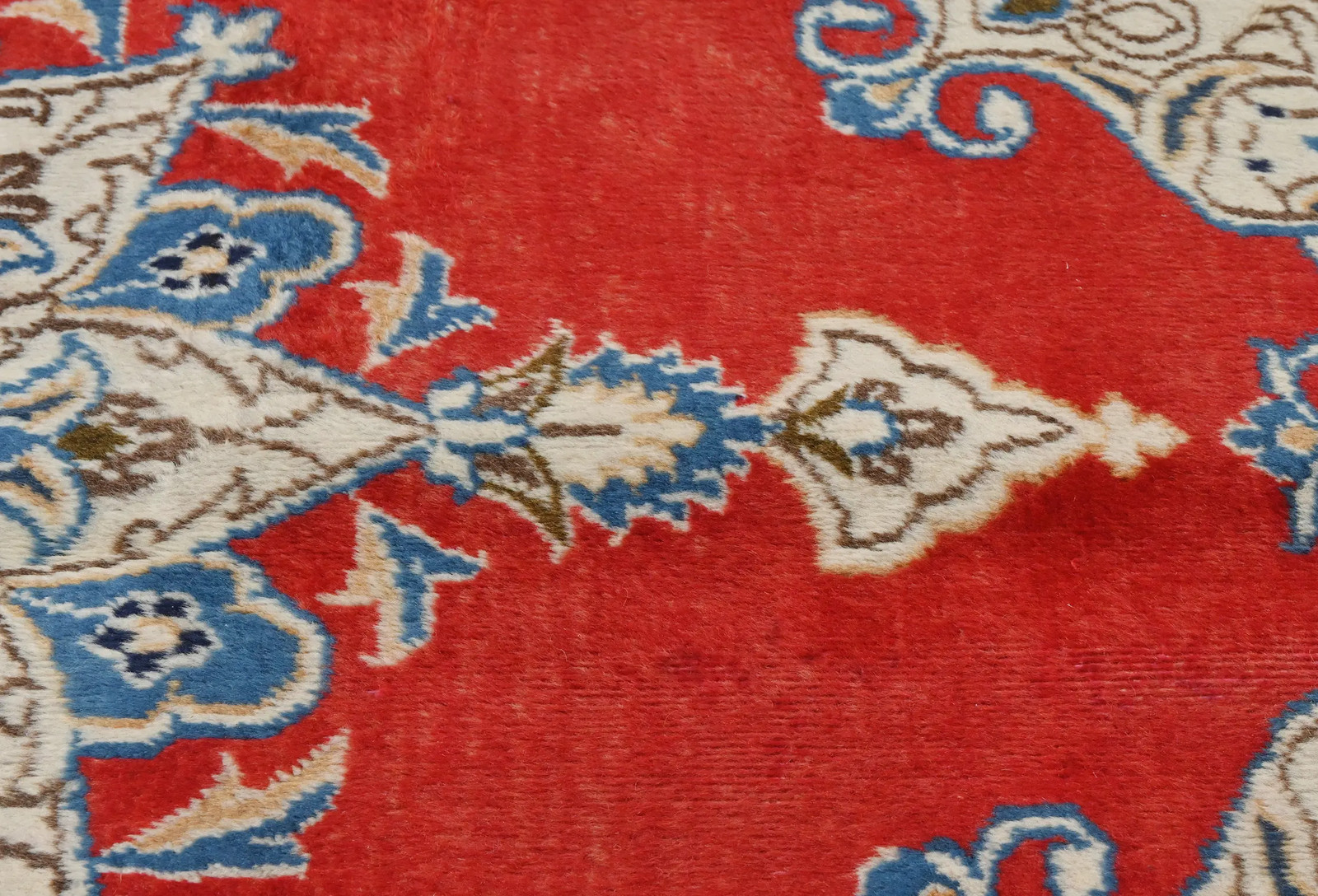 Handmade Oriental Rug Floral Farmhouse Carpet Bedroom Bathroom Décor 3X5 ft