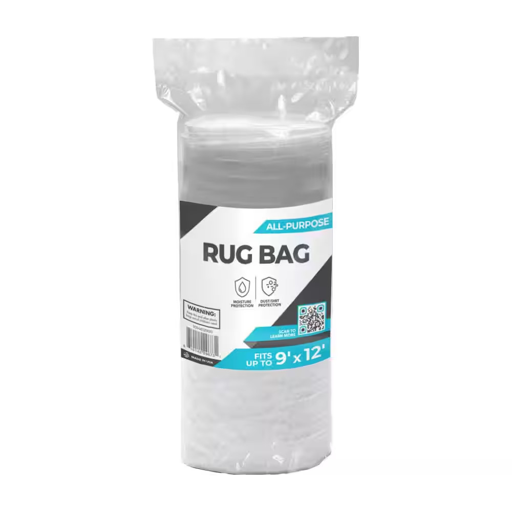 9 Ft. X 12 Ft. X 18 In. Rug Storage Bag (2 Pack)