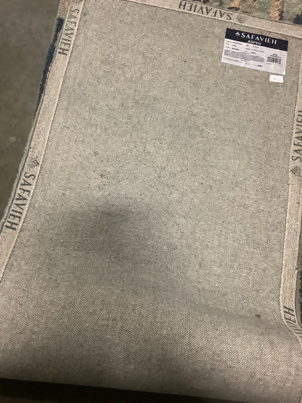 BLUE / BEIGE 2′-3″ x 13′-0″ Flaw in Rug, Reduced Price 1172671256 APN504A-213