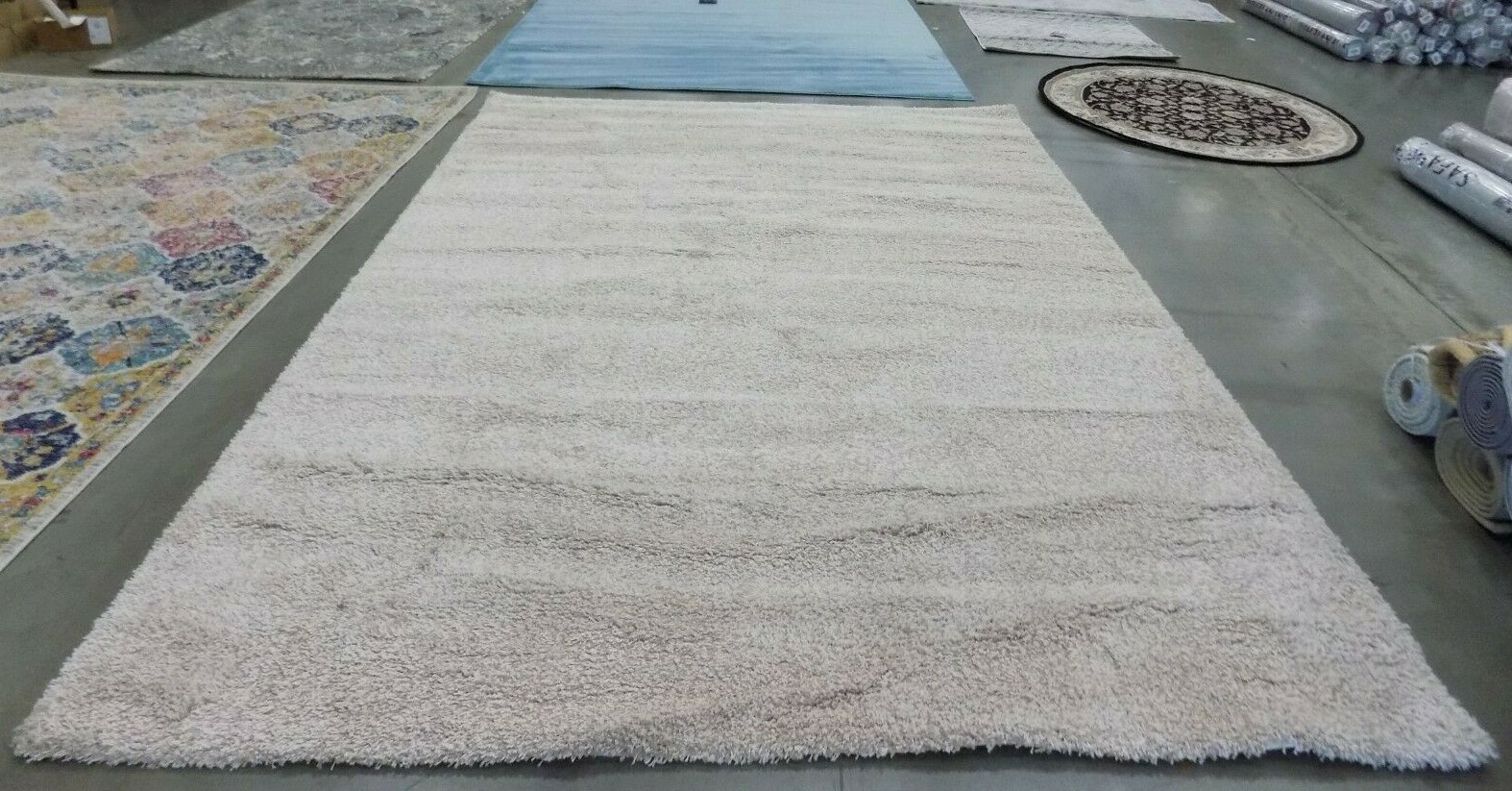 BEIGE 8′-6″ X 12′ Loose Threads Rug, Reduced Price 1172584345 SG151-1313-9