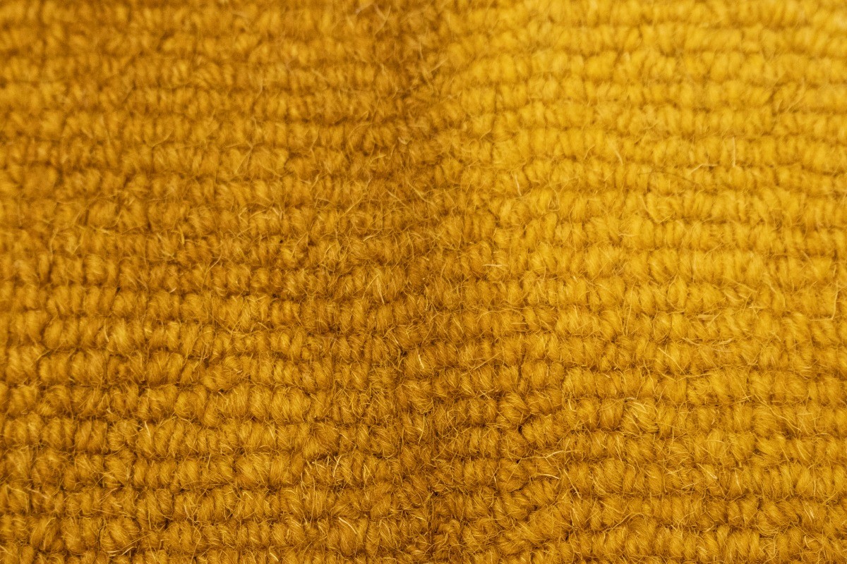 Golden Yellow Tie-Dye Design 5X8 Hand-Tufted Modern Rug Contemporary Carpet