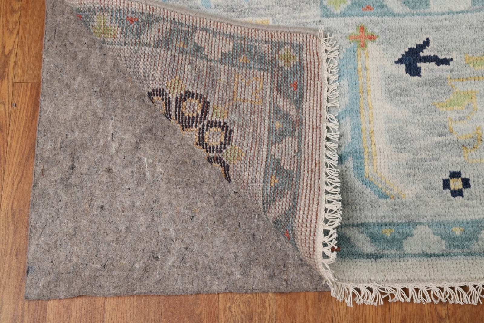 Elegant Handwoven Oushak Indian Rug Living Room Carpet 9×12 ft