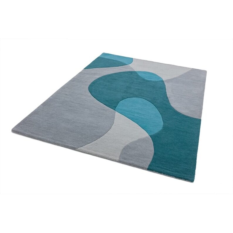 Handmade Handwoven Hand Tufted Made of 100% Soft Blended Wool RUG
