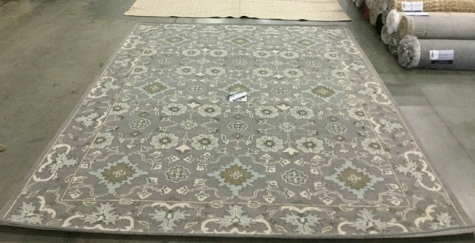 GREY 8′ X 10′ Hole in Rug Reduced Price 1172645968 BLM218A-8