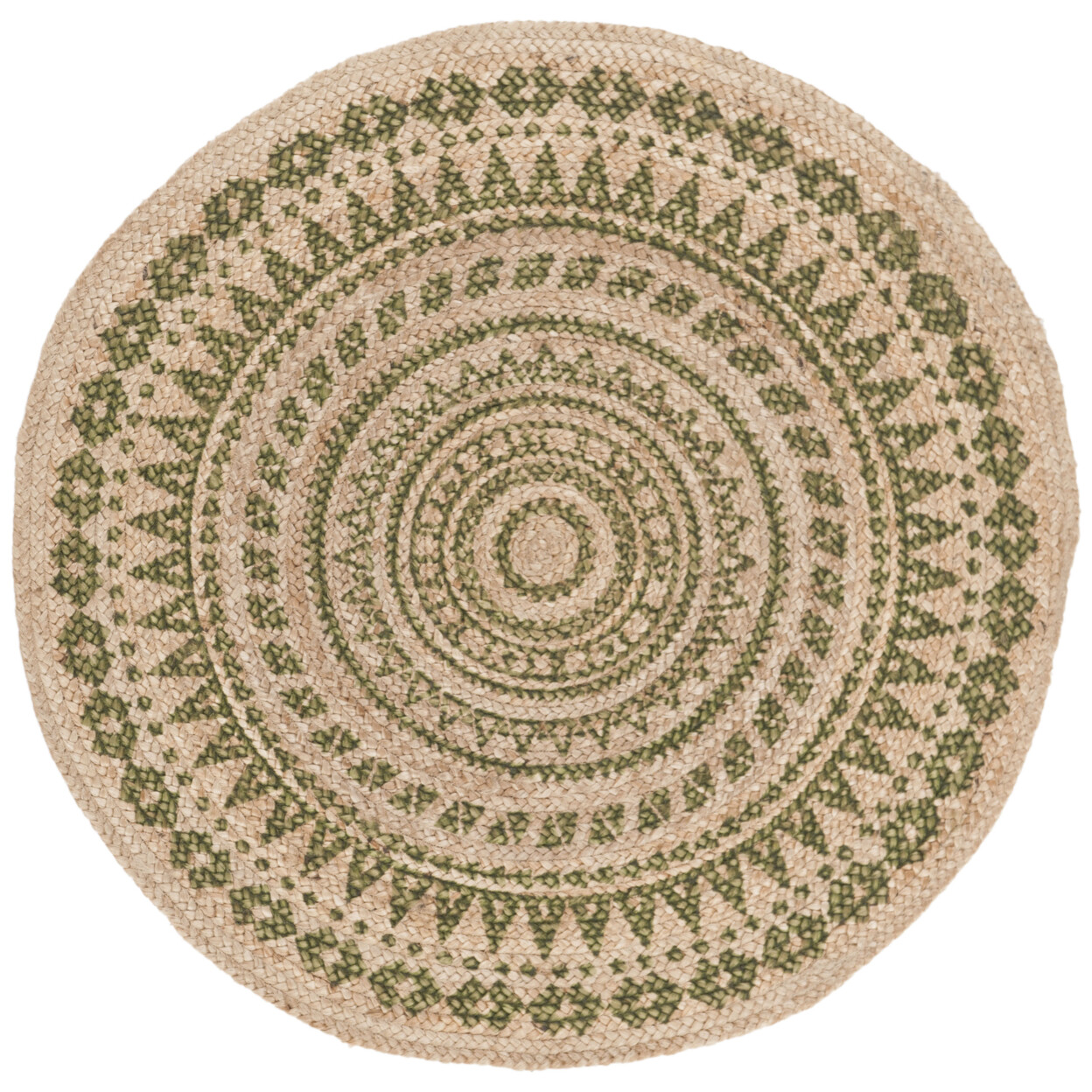 SAFAVIEH Natural Fiber NF802G Green / Natural Rug