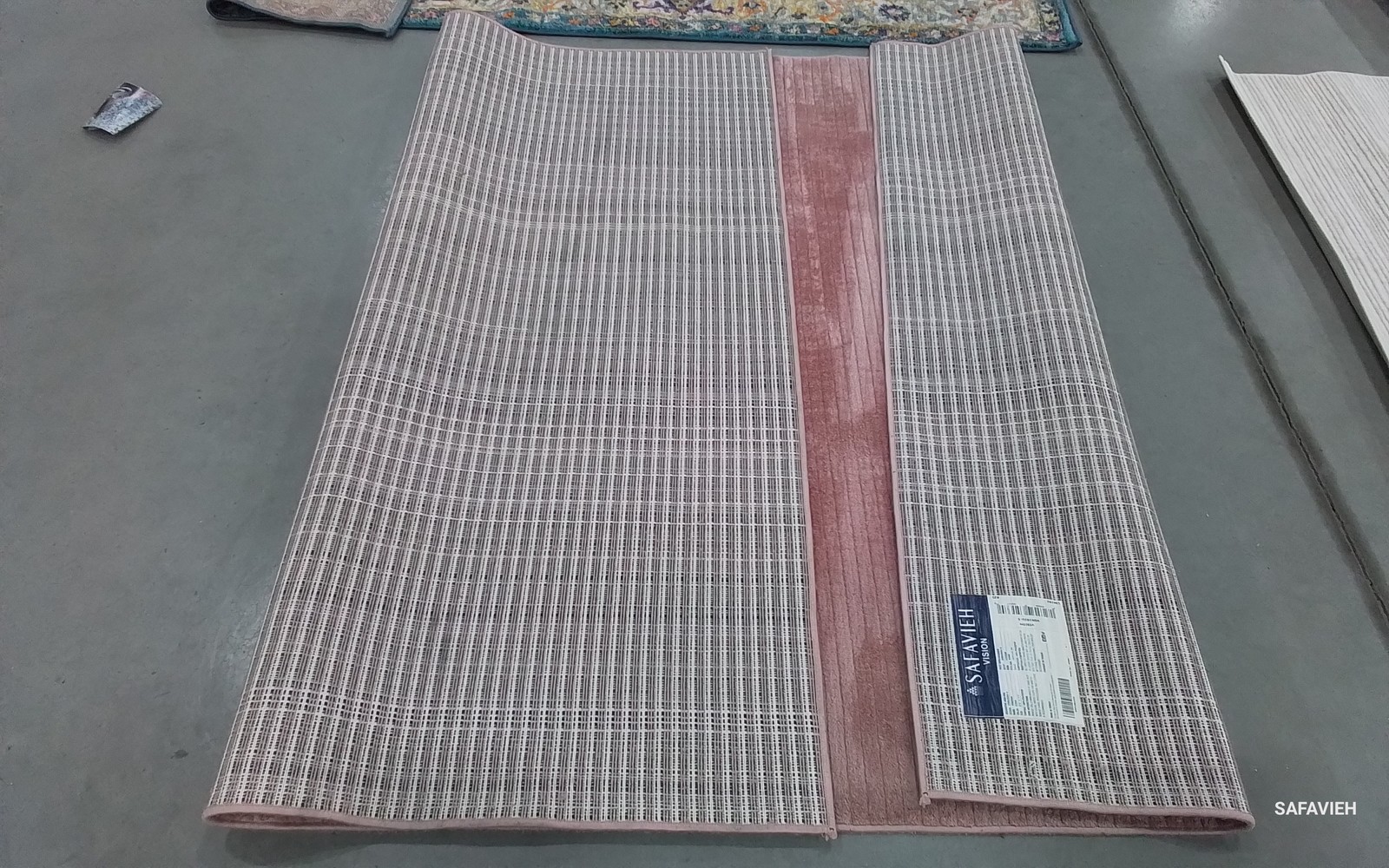 PINK 5′-3″ x 7′-7″ Flaw in Rug, Reduced Price 1172796998 VSN102U-5